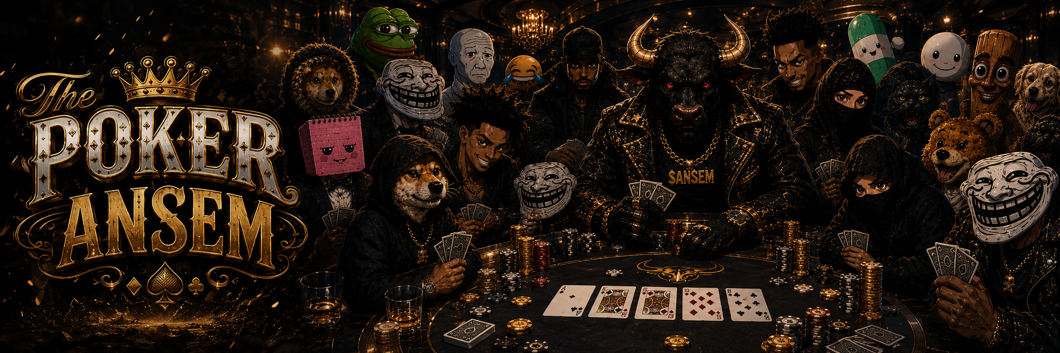 The Poker Ansem — Join the Bull Club
